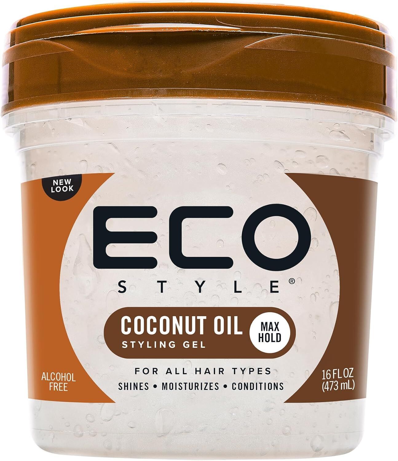 Eco Style Professional Styling Gel Coconut Oil 473ml (16oz)